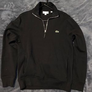 Lacoste half zip sweater